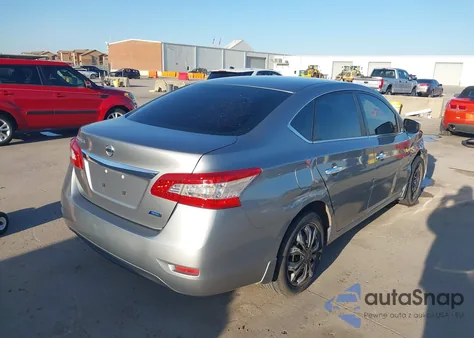 2014 Nissan Sentra S from USA, damaged, VIN 3N1AB7AP9EY274963